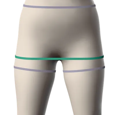 Hips: the tape on Leano’s twin