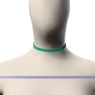 Neck: the tape on Leano’s twin